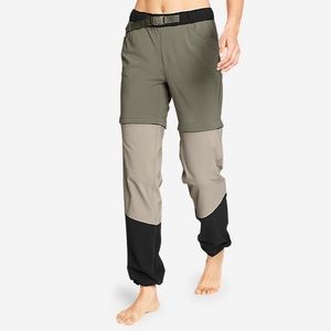 NWT Eddie Bauer Climatrail Zip-off Colorblock Hiking Pants